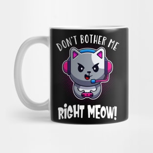 Gaming Cat Cute Video Games Kitten Gamer Mug